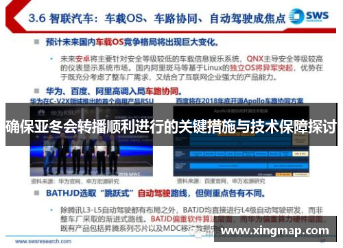 确保亚冬会转播顺利进行的关键措施与技术保障探讨